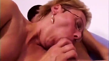 Threesome Young Dick Blonde Fucking In The Bedroom
