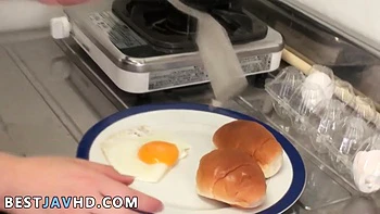 Dirty Japanese schoolgirl Yumi Maeda gives a blowjob in fledgling POV porn video.