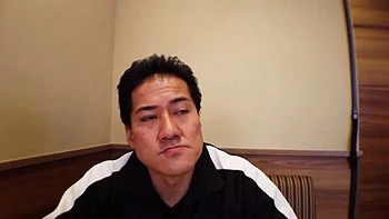 Hカップのムチムチ巨乳美女が可愛く嫌がりながらバイブで感じてフェラ