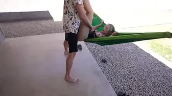 Fucking in a Hammock Outside