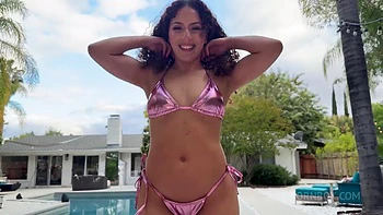 My Pov With Horny And Curly Babe Liv Revamped