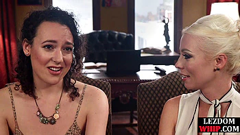 Suspended sub mouthgagged and clamped