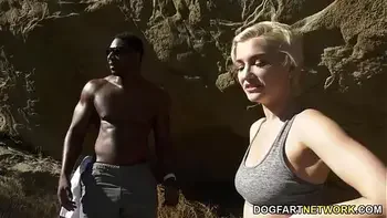 Perverted Black Man Invites Skye Blue For A Long Black