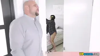 My GFs cute and extra petite friend came over to stay My GF isnt home