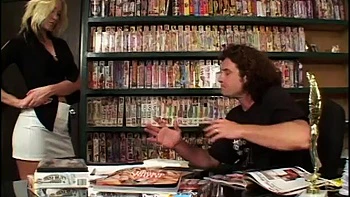 Blonde babe with bubble butt hard fucked