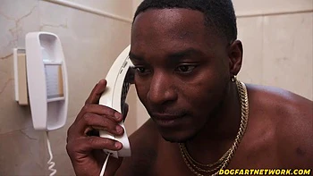 DOGFART - Horny As Fuck Blonde Pussy Double Stuffed