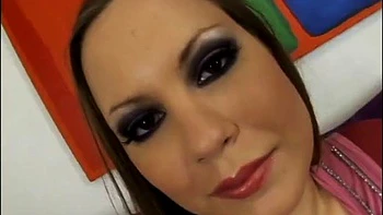 Amazing babe in pov action