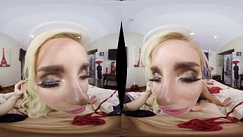 Naomi: Blowjob, Babe  Blonde VR Porn