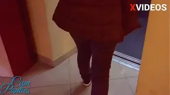 Real Public Cum Panties