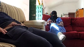 Turkish MILF Gets Anal Creampie After Seeing Big Cock - Real Homemade Sex