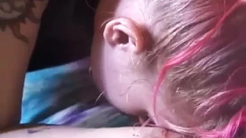 Mature punk rides old man: Blowjob, Cowgirl  Hardcore Porn