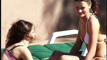 Redhead and her friends enjoying each other