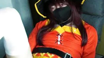 Trap megumin anal: Xnxx, Masturbation  Japanese Porn
