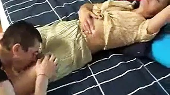 Step mom doing her in  her Bedroom: Blowjob, Doggy  Missonary Porn