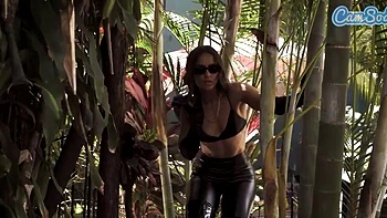 Camsoda - Gloved MILF giving head to bound hardcore cock