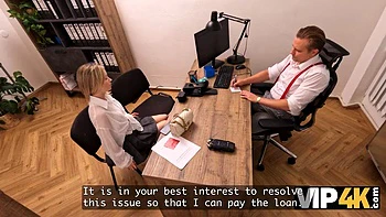 VIP4K. Lily Blossom Knows How To Pay Off Debt ft. Stanley Johnson: Blowjob, Babe  Blonde Porn