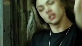 Beautiful and hot blonde with a big tail moaning and cumming while giving her pussy and very tasty spit: Porn