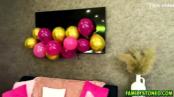 Stepson Fucks His Stepmom And His Stepsister - Cory Chase