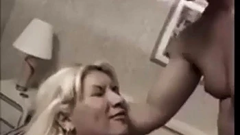 Sexy blonde fucks older dude: Blowjob, Doggy  Cowgirl Porn