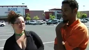 Bbw Interracial: Blowjob, Doggy  Cowgirl Porn