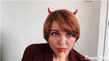 Cute Succubus Sucking Your Small Penis