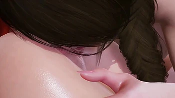 Mature Milf eating Young Asian pussy : 3D Porn