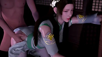 3D Horny Slut Cosplay Have a Hardcore Sex with Big Dick