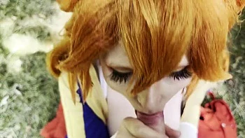 VyvaVega as Mereoleona Black Clover Cosplay - Big Tit BBW German Redhead Seduces & Gets Wild