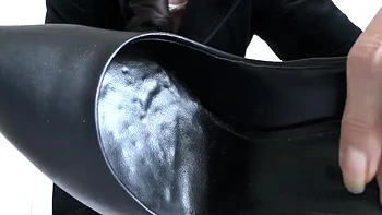 Boss Lady Punishes You With Her Feet! Sniff & Worship MILF Victoria's High Heels & Nylon Toes - POV JOI