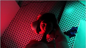 Horny Japanese Girl Gives You Blowjob And Swallows His Cum In The Bathroom Of