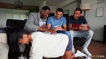 Ryan Reids Gangbang With The Big Black Cocked Boyzz