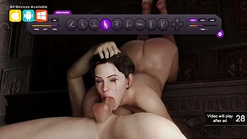 Charlene Gets Fucked Well Touching Friend: Blowjob, Doggy  Missonary Porn