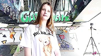 First Anal Sex For German Skylar Lovely At Pick Up Casting In Berlin