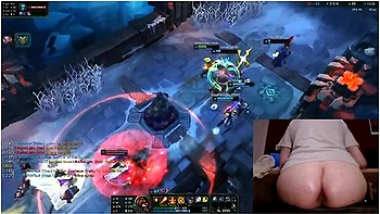 Gamer Girl And Deutsche Amateure - Fucking My Ass With A Banana Toy When Im Dead League Of Legends #18 Luna