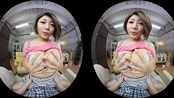 Asian Tiggy Milfy R C T V R 09 R 1: Cowgirl, Big Tits  Japanese VR Porn