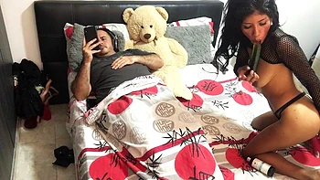 I masturbate next to my stepfather and he doesn t notice. by TatiMartin: Porn