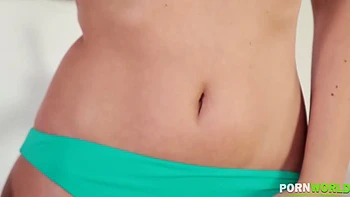 Her Fingers take a Plunge - Masturbation Preps her for Pool