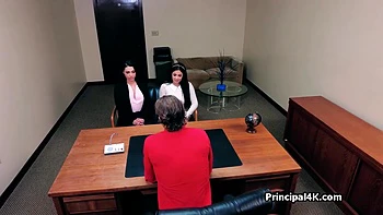 Spy Camera - Threeway With Principal N Secretary