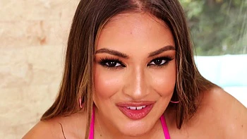 Two hot pornstars Gia Derza and Gizelle Blanco are having fun together