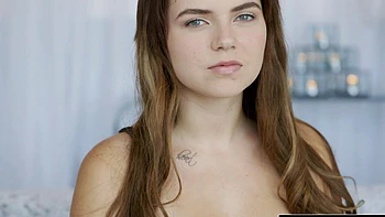 Rob Piper and Marina Visconti in sensual interracial action