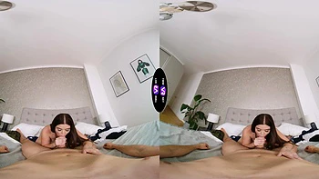 Hungarian beauty Brill Angel gets her shaved pussy pounded in steamy pov action