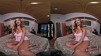 Skylar Snow seduces Pierce Paris with her puerto rican charm in a steamy scene.