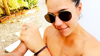 April BigAss Public Hostel Anal Extreme Fuck - Deep Throat & Cum Swallow Gargle