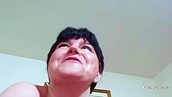 Aged Housewife Takes On 4 Mad Dongs And Gets Cum Overspread