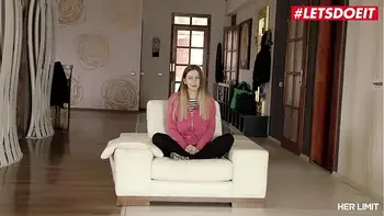 HER LIMIT - #Stella Cox #Mike Chapman #Tony Brooklyn - NYMHO TEEN TRIES TWO HUGE COCKS IN CRAZY THREESOME SESSION