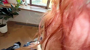 The Wife Talks To Her Husband On The Phone During Cheating Sex