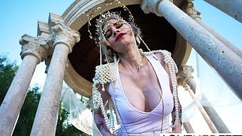 Goddess Kyaa Chimera Gets A Satisfying Foot Licking