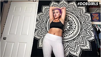 Katerina Kalista Shows Off Her Cooking Skills Then Masturbates In Front Of Camera