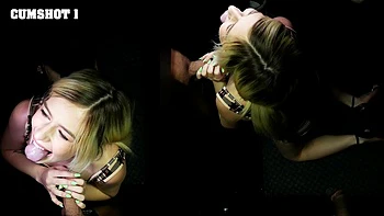 Petite teen Minxx Marley gets fucked through gloryhole