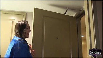 Nasty Brunette Sinn Sage Receives A Cumshot On Her Ass!